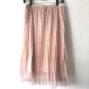 Metrowear tulle tiered skirt